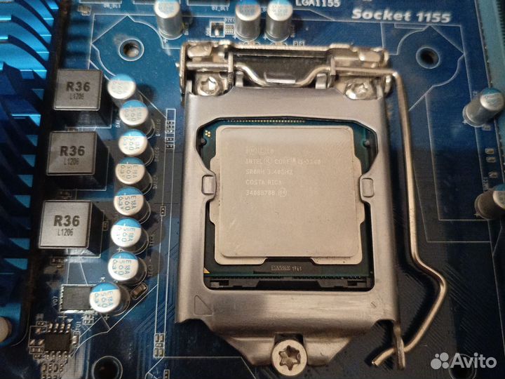 Материнская плата gigabyte ga-z77-d3h 1155