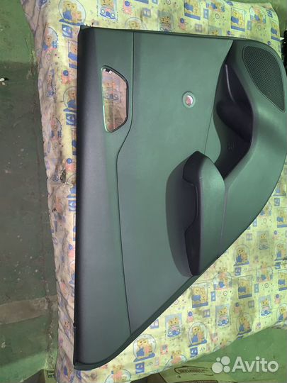 Обшивка двери задняя левая Hyundai Solaris 2