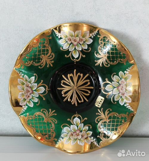 Посуда Фужеры бокалы кувшин вазы Чехия