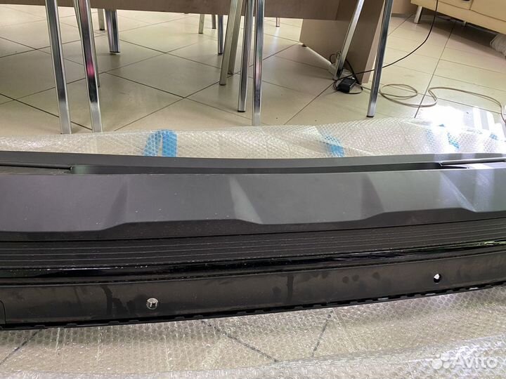 Юбка заднего бампера Audi Q7 2021