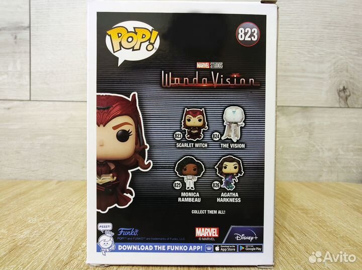 Фигурка Funko Pop Алая Ведьма - Scarlet Witch №823