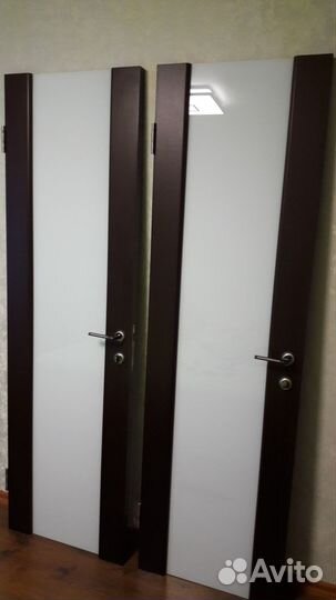 Межкомнатные двери бу 60 см с коробкой