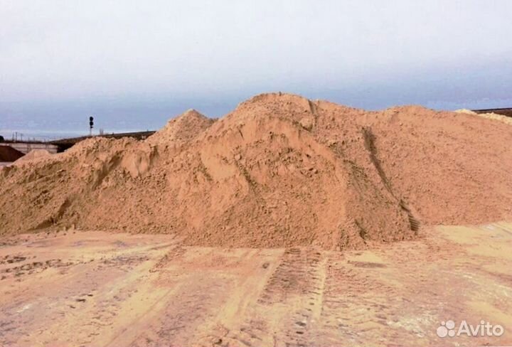 Песок карьерный