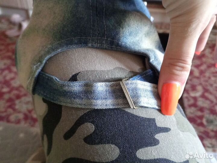 Бейсболка женская джинсовая