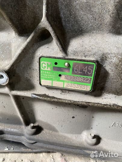 АКПП bmw gm 6l45 e87 e90