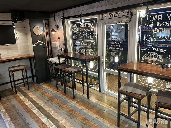 Кофейня с открытой кухней