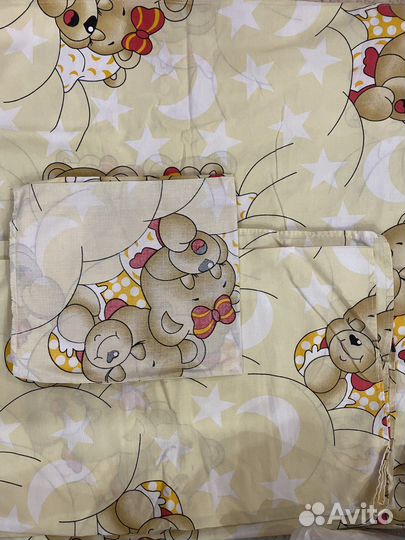 Детское постельное белье новое