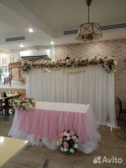 Оформление свадьбы, дня рождения, корпоратива