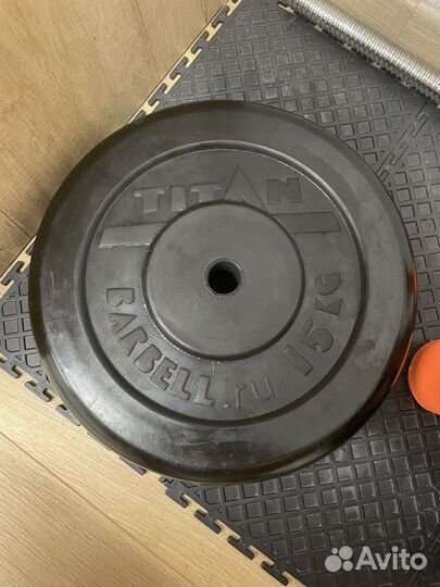 Спортивные блины обрезиненые d 26