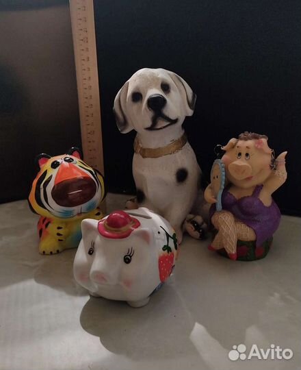 Статуэтки копилки фигурки животных