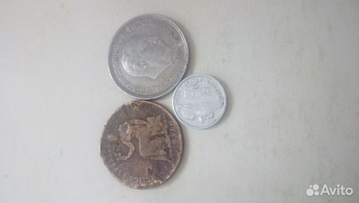 Монеты. Испания