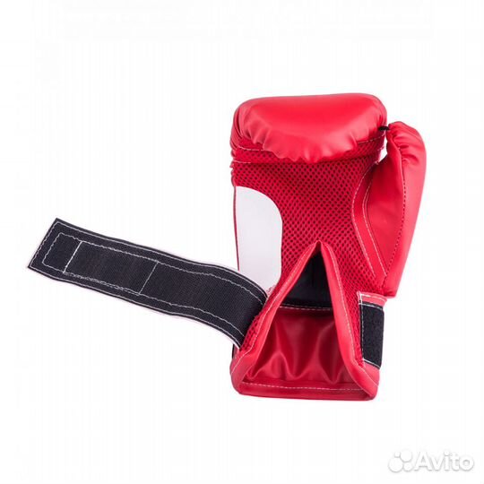 Детские боксерские перчатки Rusco 4 унц красные