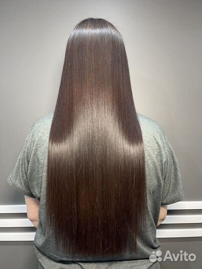 Кератиновое выпрямление