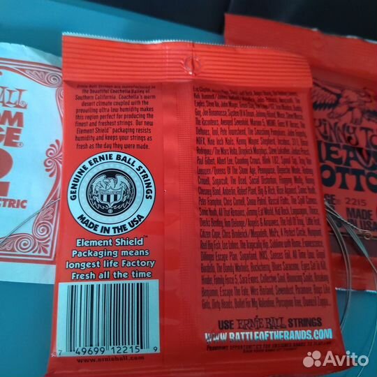 Струны американские Ernie Ball 10-52