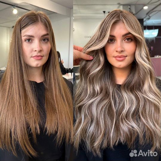 Окрашивание волос-Стрижки- Наращивание