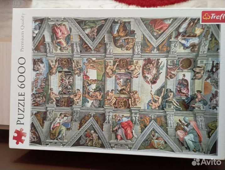 Пазлы trefl 6000 деталей