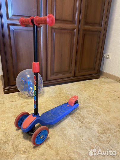Самокат детский трехколесный