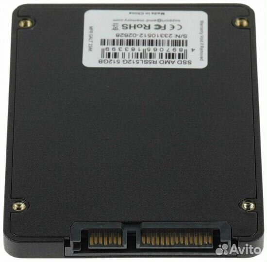 Жёсткий диск AMD Radeon SSD SATA 512Gb 2.5