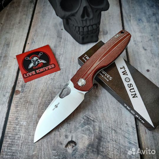 Титановый складной нож TwoSun TS129
