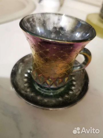 Кофейная чашка с блюдцем СССР