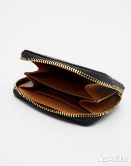 Набор перчатки и кошелёк натуральная кожа Zara