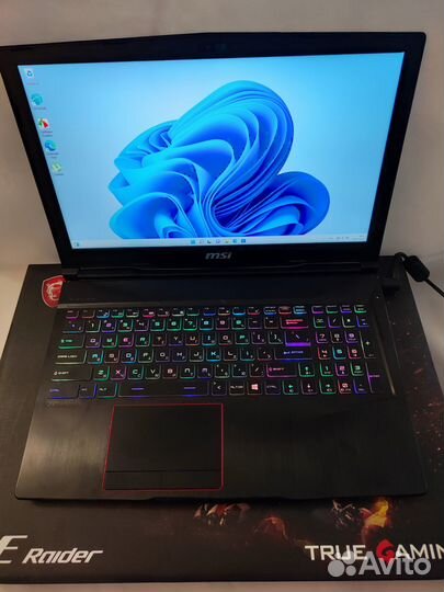 MSI ge63vr 7RF Raider - i7/16G/NVMe+SSD/1070