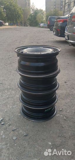 Штампованные диски р 14 на skoda