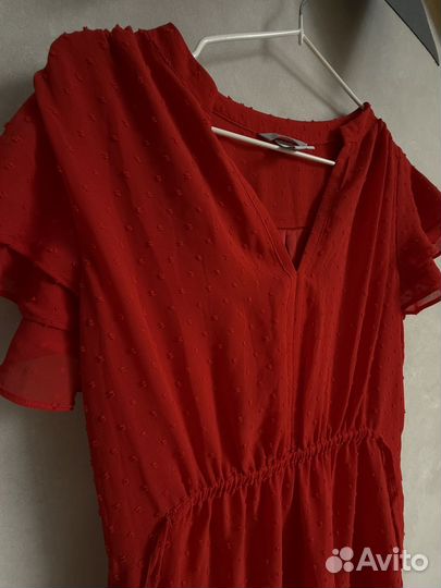Сарафан красный женский