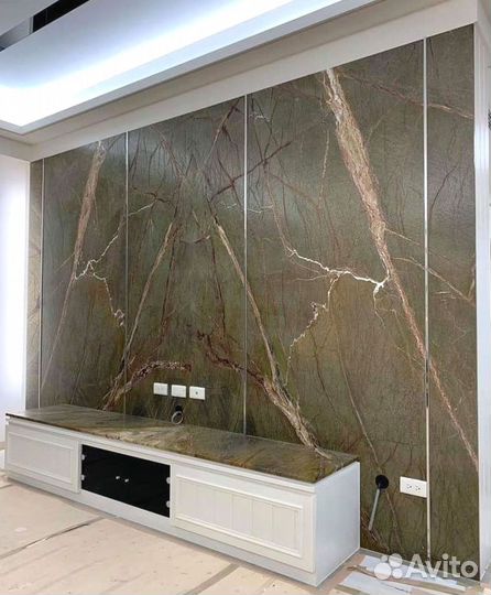 Гибкий мрамор для интерьера