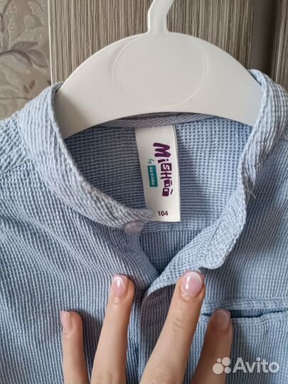 Рубашка на мальчика 98