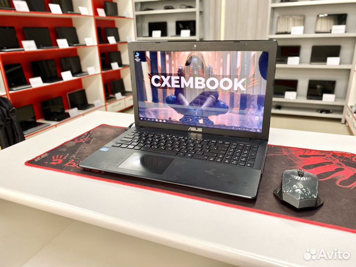 Игровой ноутбук Asus : GeForce 710M, 8гб, SSD