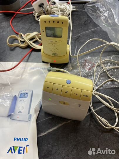 Радионяня Avent,измеритель температуры