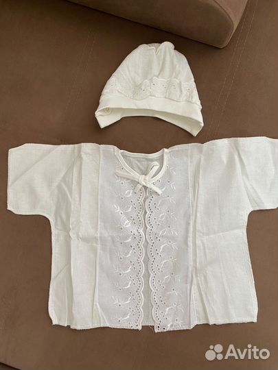 Крестильный набор новый