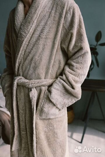 Махровый бамбуковый халат Турция премиум