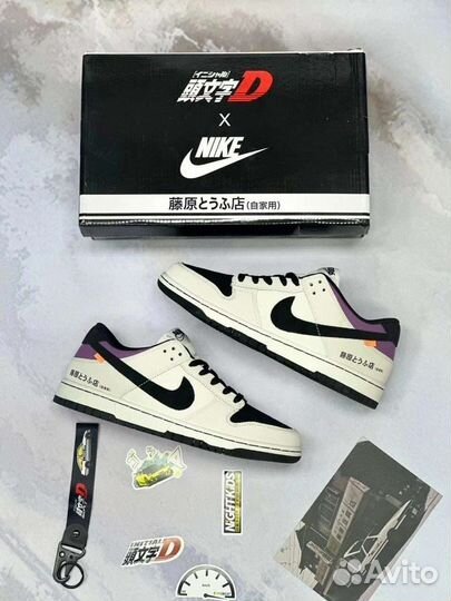 Кроссовки Nike SB Dunk Low AE-86 Initial D 36-45