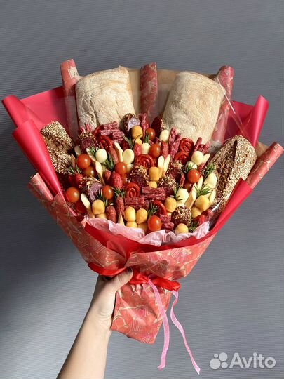 Съедобные букеты для мужчин