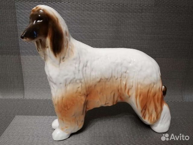 Фарфоровая статуэтка лфз Афганская борзая