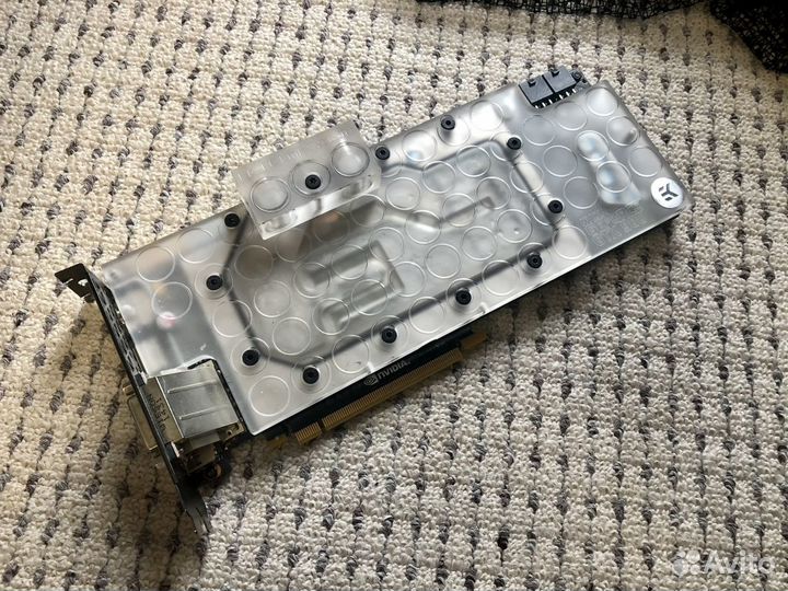 Водоблок для Nvidia GTX 980 founders edition