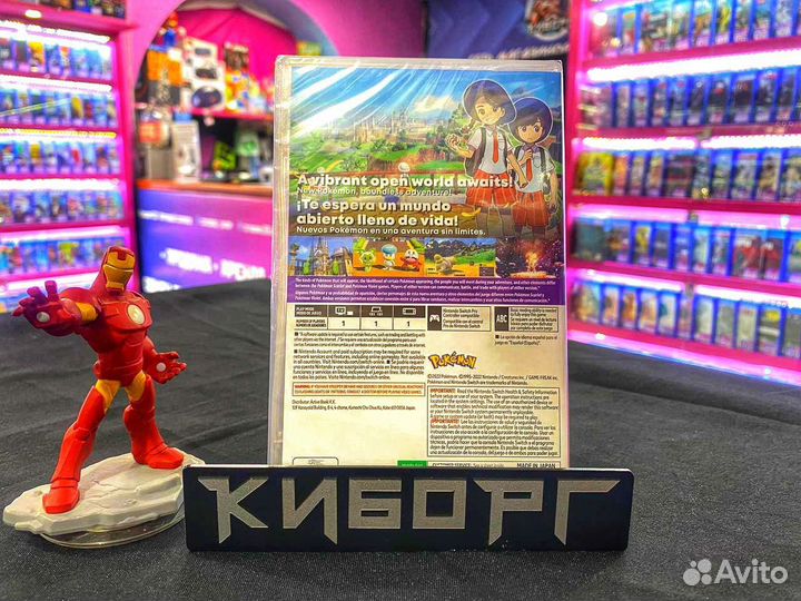Nintendo Switch Pokemon Scarlet (Новый)
