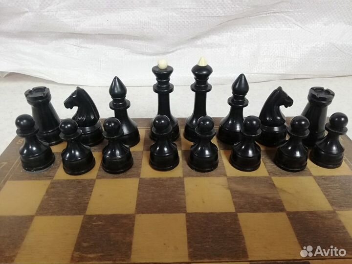Шахматы СССР пластик Редкие