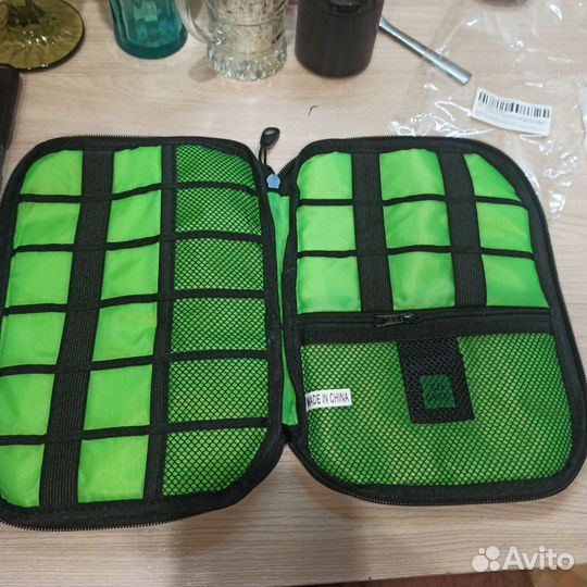 Сумка для флешек,проводов,кабелей и зарядных