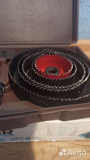 Набор кольцевых пил 8шт