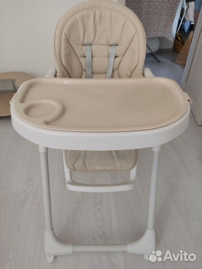 Стульчик для кормления Jetem Violino, grey