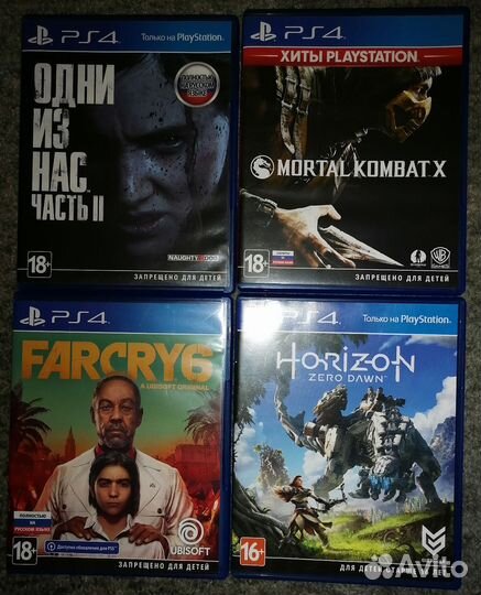 Игры для приставок ps4