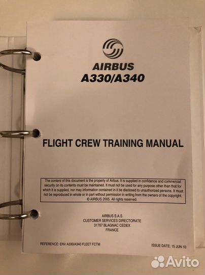 Fctm fcom Airbus A330/340 Manual