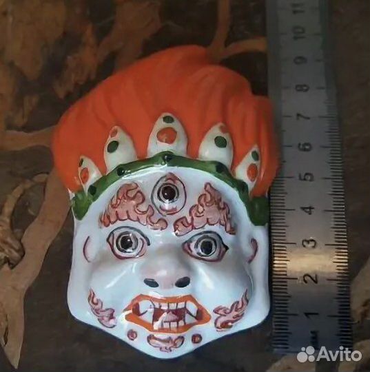 Статуэтка маска махакала. Божество охранитель