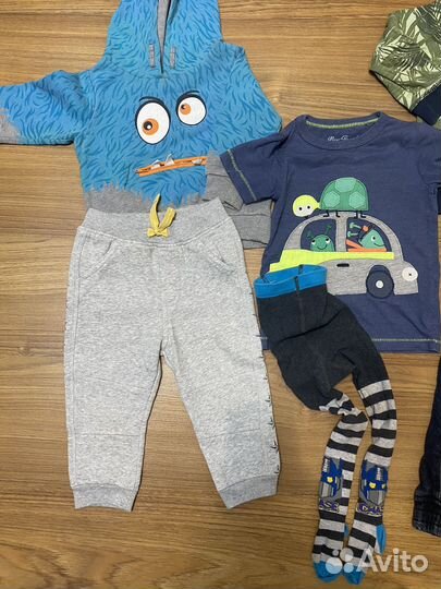Фирменные вещи пакетом на мальчика 86-92