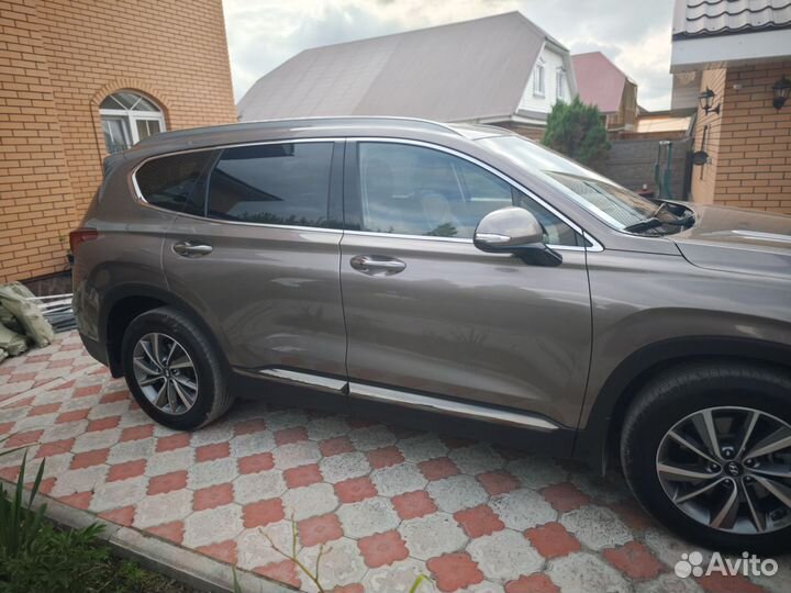 Hyundai Santa Fe 2.4 AT, 2019, 74 000 км