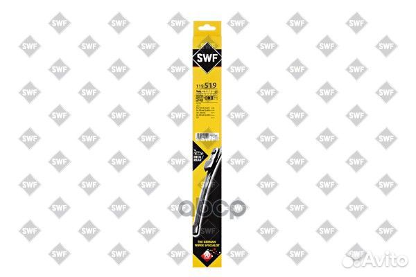 Щетка стеклоочистителя 400мм x1 audi: A4 Allroa