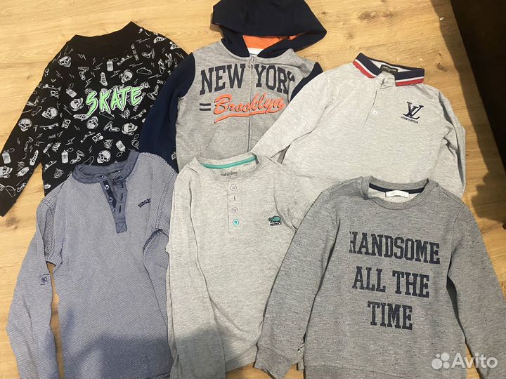 Вещи пакетом на мальчика рост 116см